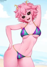 Mina Ashido -Beach-