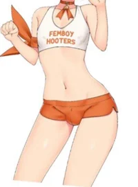 Fem boy hooters