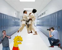 school fight