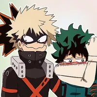 mha deku and bakugo