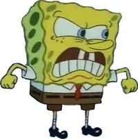 Angry SpongeBob