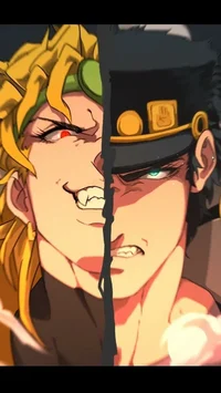 Dio and Jotaro