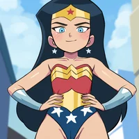 Teenage Diana Prince