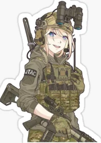 Military girl