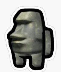 Among Us moai
