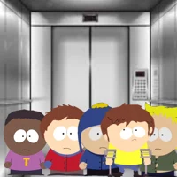 Stuck in an elevator