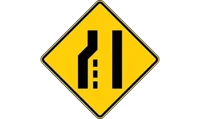 Left Lane Ends