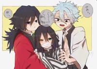 Sanemi iguro y Giyuu