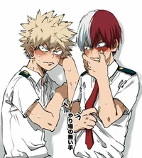 Shoto and bakugo