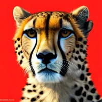 Cheetah Mascot