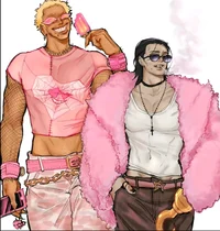 Doflamingo crocodile