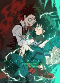 Deku and Evil Deku