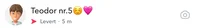teodor nummer fem