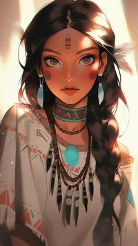Native american girl