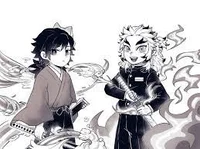 Giyuu and Rengoku