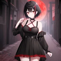 Vampire Goth GF