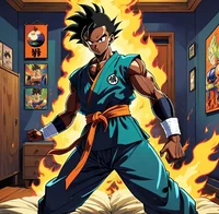 Blasian Goku