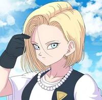 Android 18 azuli