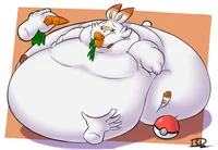 Overfed scorbunny