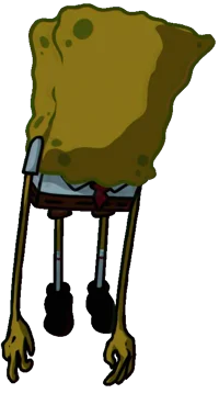 Faceless spongebob 