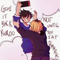 Kuroo and Kenma