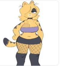 Goth Garfield