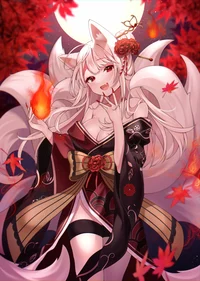 Kitsune Demon Girl