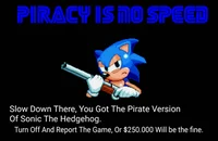 Sonic isnt happy