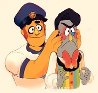 Frank y Eddie padres