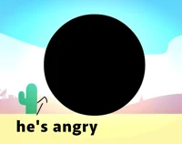 Angry Black Hole 