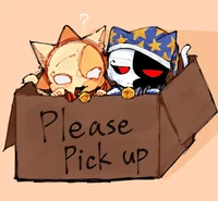 Sun and Moon as cats