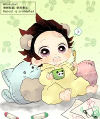 Tanjiro bebe