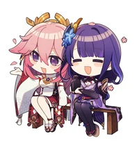 Ei and yae miko 