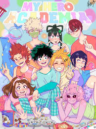 Mha sleepover 