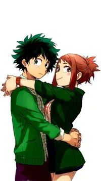 Ochaco and Deku