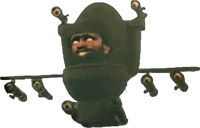 Flying octo launcher