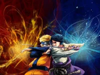 Naruto and Sasuke