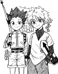 Killua y Gon 