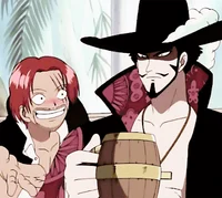 Mihawk e Shanks