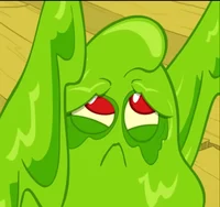Green snot monster 