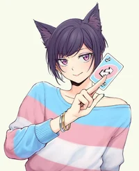 Trans cat girl