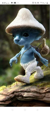Smurf cat