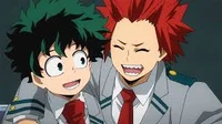 Kirishima and Deku