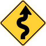 Zig-Zag lanes ahead