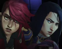 Vi and caitlyn
