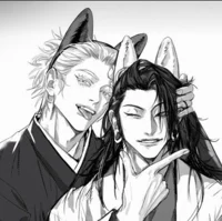 Geto and gojo furry