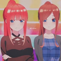 Nino and Miku