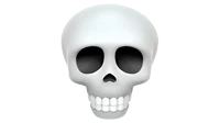 Skeleton emoji