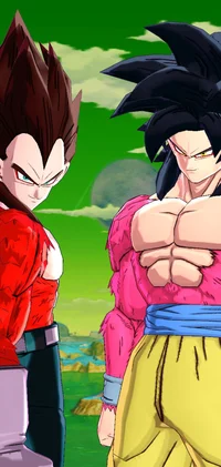 Ssj4 Goku And Vegeta