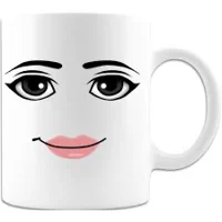 Woman face cup